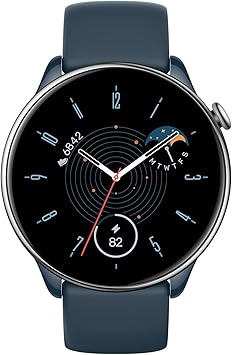Amazfit GTR Mini, 43 mm, Montre Connectée Femme, 14 Jours d'autonomie, SpO2, Suivi de Sommeil, 120+Modes Sportifs, Montre Connectée Sport GPS, Bleu