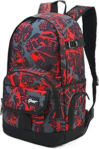 Sac à dos d'école de style Rickyh, sac de voyage pour hommes et femmes, sac à dos léger pour collège avec compartiment pour ordinateur portable